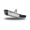 Tobă FIGHTER slip-on din titan complet și capac de capăt din carbon, cu țeavă de legătură SPARK EXHAUST GBM0607TOM