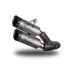 Dyno slip-on muffler titanium ECE SPARK EXHAUST GDU0839TOMC Dyno slip-on muffler titanium ECE SPARK EXHAUST GDU0839TOMC