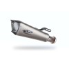 Konix EVO заглушител titanium с карбонов край, SS тръба за страничен монтаж, ECE SPARK EXHAUST GKT0113TOM