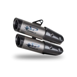 Dyno slip-on muffler titanium ECE SPARK EXHAUST GTR0104TOMC Dyno slip-on muffler titanium ECE SPARK EXHAUST GTR0104TOMC