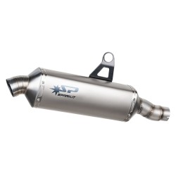 Tobă de eșapament slip-on DAKAR titanium SPARK EXHAUST GBN0102TOM Tobă de eșapament slip-on DAKAR titanium SPARK EXHAUST GBN0102TOM