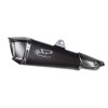 KONIX EVO заглушител dark style с карбонова крайна капачка SPARK EXHAUST GHO0202DOM