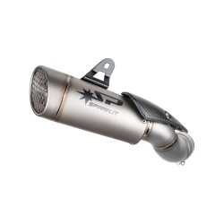 Tobă de eșapament Grid-O slip-on titanium SPARK EXHAUST GKA0908TOM Tobă de eșapament Grid-O slip-on titanium SPARK EXHAUST GKA0908TOM