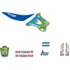 Set grafic TEAM KAWA 96 TECNOSEL 24V01
