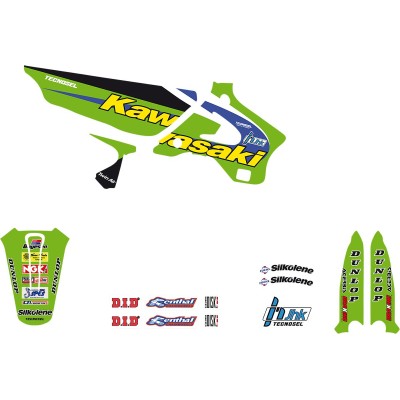 Set grafic TEAM KAWA 98 TECNOSEL 24V02