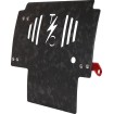 Placă glisantă carbon forjat cu roșu 2024 FLHX FLTRX THRASHIN TSC-3035-2 thumb