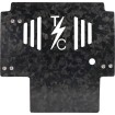 Placă glisantă carbon forjat cu roșu 2024 FLHX FLTRX THRASHIN TSC-3035-2 thumb