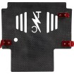 Placă glisantă carbon forjat cu roșu 2024 FLHX FLTRX THRASHIN TSC-3035-2 thumb