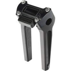 Ridicător drept de ghidon negru de 8 Ridicător drept de ghidon negru de 8