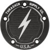 Capac point 5-hole dished black THRASHIN TSC-3026-4