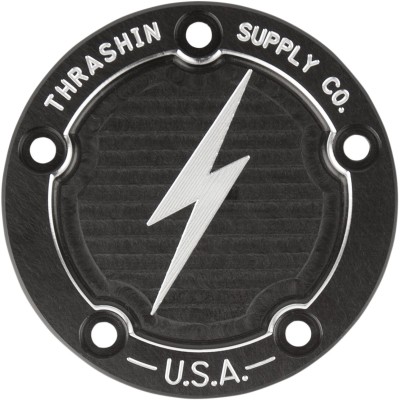 Capac point 5-hole dished black THRASHIN TSC-3026-4