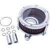 Set filtru de aer assault charge high-flow tbw aluminum chrome TRASK PERFORMANCE TM-1020CH