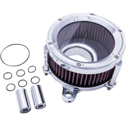 Set filtru de aer assault charge high-flow tbw aluminum chrome TRASK PERFORMANCE TM-1021CH Set filtru de aer assault charge high-flow tbw aluminum chrome TRASK PERFORMANCE TM-1021CH