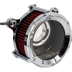 Cutie pentru filtru de aer ASSULT CHARGE aluminiu crom TRASK PERFORMANCE TM-1023CH