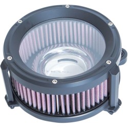 Set filtru de aer assault charge high-flow tbw aluminiu negru TRASK PERFORMANCE TM-1020BK