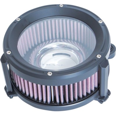 Set filtru de aer assault charge high-flow tbw aluminiu negru TRASK PERFORMANCE TM-1020BK