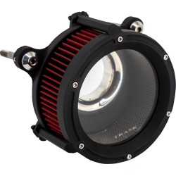 Set filtru de aer assault charge high-flow tbw aluminiu negru TRASK PERFORMANCE TM-1023BK