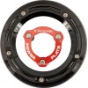 Capac derby și set power plate M8 FL negru/roșu TRASK PERFORMANCE TM-0051-BK-RD