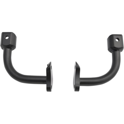 Set de relocare pentru suport picior pasager V-LINE aluminiu negru TRASK PERFORMANCE TM-6101BK