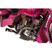 Sistem de evacuare complet din aluminiu acoperit cu pulbere neagră TRASK PERFORMANCE TM-5700CH thumb