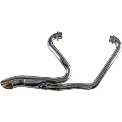 Tobă de eșapament 2 în 1 HOT ROD oțel inoxidabil cromat TRASK PERFORMANCE TM-3033CH