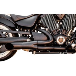 Sistem de evacuare 2 în 1 HOT ROD oțel inoxidabil negru TRASK PERFORMANCE TM-3033BK Sistem de evacuare 2 în 1 HOT ROD oțel inoxidabil negru TRASK PERFORMANCE TM-3033BK