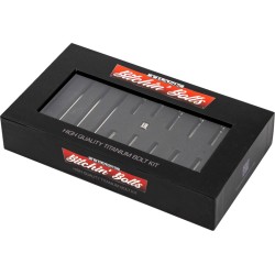 Set hardware titanium M8 primary cover TRASK PERFORMANCE TM-1050-G