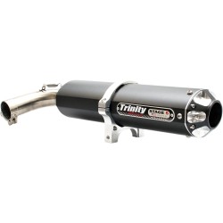 Sistem de evacuare SLIP-ON negru TRINITY RACING TR-4158S-BK