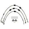 Set furtunuri de frână cu împletitură de oțel TRW MCH1064V3