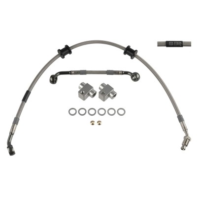 Set furtunuri de frână cu împletitură din oțel TRW MCH1085H2 Set furtunuri de frână cu împletitură din oțel TRW MCH1085H2