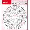 Disc frână flotant rotund TRW MSW297