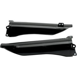 Protecții pentru furcă KAWASAKI KXF250/450/KLX450 negre UFO PLAST KA03778#001