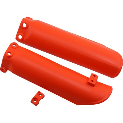 Protecții pentru glisierele furcii KTM 65SX portocalii UFO PLAST KT04011#127 Protecții pentru glisierele furcii KTM 65SX portocalii UFO PLAST KT04011#127
