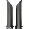 Protectoare pentru furcă KAWASAKI KX85 negre UFO PLAST KA04731#001