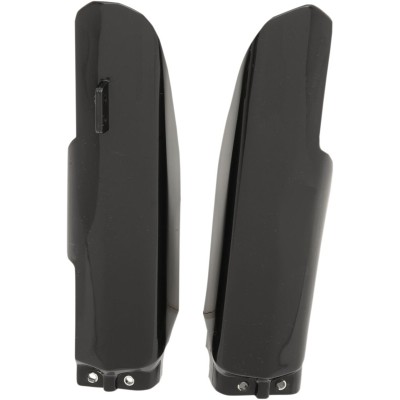 Protecții pentru alunecători de furcă SUZUKI RM85 negre UFO PLAST SU03907@001