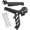 Apărători pentru cadru KTM SX/SX-F/EXC negre UFO PLAST KT04031#001
