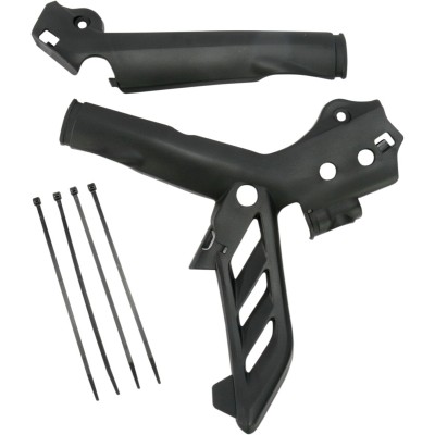 Apărători pentru cadru KTM SX/SX-F/EXC negre UFO PLAST KT04031#001