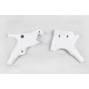 Apărători pentru cadru YAMAHA YZ125/250 albe UFO PLAST YA02839#046