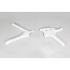 Protectoare pentru cadru YAMAHA YZ125/250 negre UFO PLAST YA02859#046