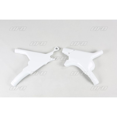 Apărători pentru cadru HONDA CR125/250 albe UFO PLAST HO02660#041