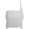 Placă frontală cu număr HONDA CR125/250 & CRF250/450 albă UFO PLAST HO03633#041