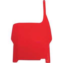 Placă frontală cu număr HONDA CR125/250 & CRF250/450 CRF-RED UFO PLAST HO03633#070