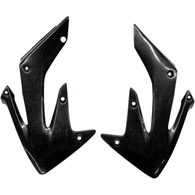 Apărători radiator HONDA CRF250R/X negre UFO PLAST HO03634#001