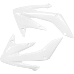 Apărători radiator HONDA CRF250R/X albe UFO PLAST HO03634#041 Apărători radiator HONDA CRF250R/X albe UFO PLAST HO03634#041