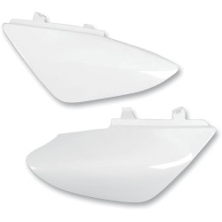 Panouri laterale HONDA CRF50 albe UFO PLAST HO03644#041 Panouri laterale HONDA CRF50 albe UFO PLAST HO03644#041
