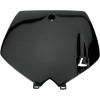 Placă frontală pentru număr KTM 65SX neagră UFO PLAST KT03071#001