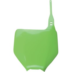 Placă frontală pentru număr KAWASAKI KX125/250 KX-GREEN UFO PLAST KA03740#026 Placă frontală pentru număr KAWASAKI KX125/250 KX-GREEN UFO PLAST KA03740#026