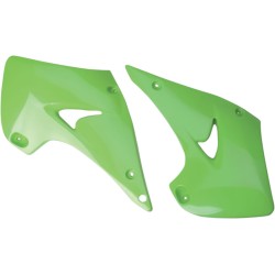 Capace radiator KAWASAKI KX125/250 KX-GREEN UFO PLAST KA03738#026 Capace radiator KAWASAKI KX125/250 KX-GREEN UFO PLAST KA03738#026