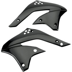 Capace radiator KAWASAKI KXF450 negre UFO PLAST KA03770#001 Capace radiator KAWASAKI KXF450 negre UFO PLAST KA03770#001