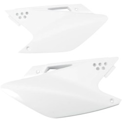 Panouri laterale KAWASAKI KXF250 albe UFO PLAST KA03768#047